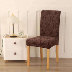 Navlake za stolice list - set 6 komada Tamnosmeđa