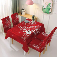 Set stolnjaka i 6 univerzalnih navlaka za stolice