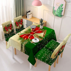 Set stolnjaka i 6 univerzalnih navlaka za stolice