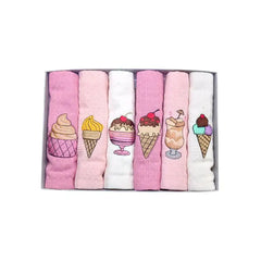Krpe - set od 6 kuhinjskih krpa - 40x60cm Sladoled