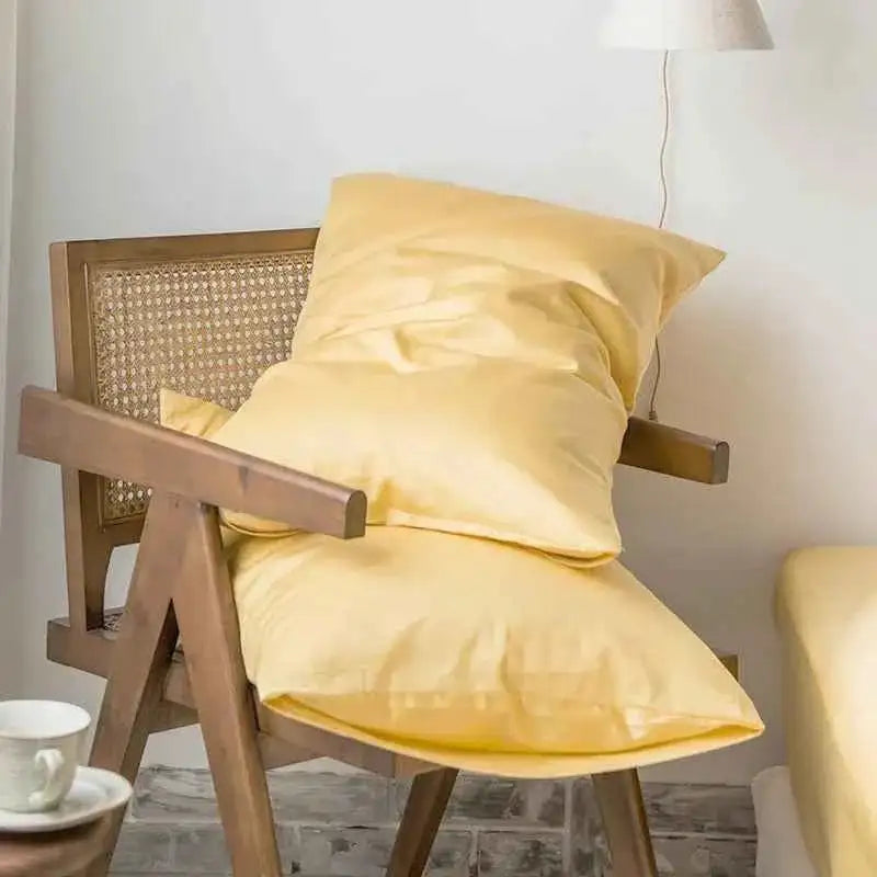 Pamučne jastučnice 50x70 / 2+2 GRATIS Žuta