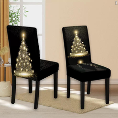 Božićne navlake za stolice - 6 navlaka set