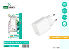 NewScience®Zidni brzo punjač  PD-USB-C20W  Model:14229