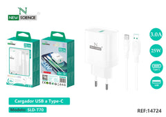 NewScience®Zidni brzo punjač  USB 25W  Model:14724