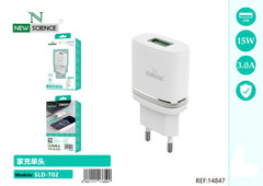 NewScience®Zidni punjač  USB 15W  Model:14847
