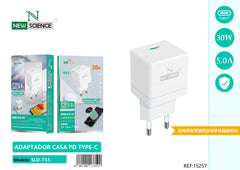 NewScience®Zidni brzo punjač  PD TYPE C 30W  Model:15257