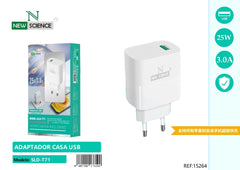 NewScience®Zidni brzo punjač  USB 25W  Model:15264