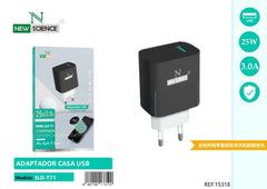 NewScience®Zidni brzo punjač  USB 25W  Model:15318