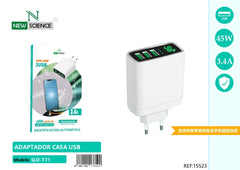 NewScience®Zidni brzo punjač  3USB 20W+25W  Model:15523