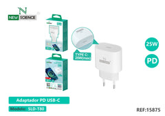 NewScience®Zidni brzo punjač  PD-USB-C20W  Model:15875