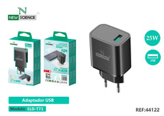 NewScience®Zidni brzo punjač  USB 25W  Model:44122