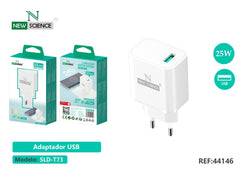 NewScience®Zidni brzo punjač  USB 25W  Model:44146