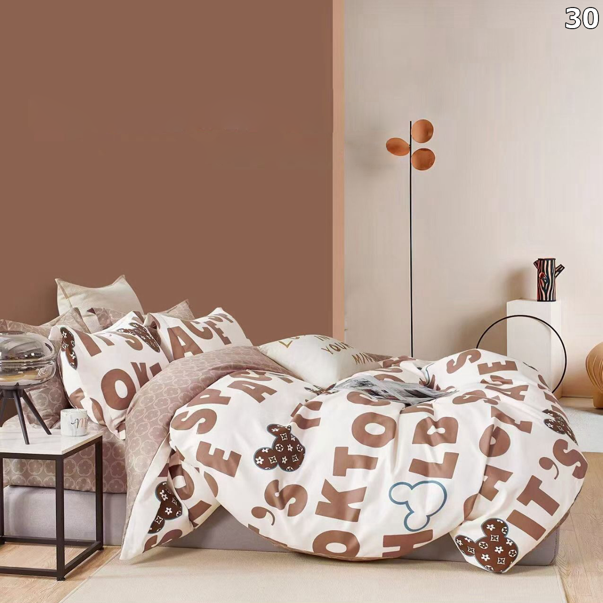 Posteljina 3-dijelna jednokrevetna - 40 dezena 30