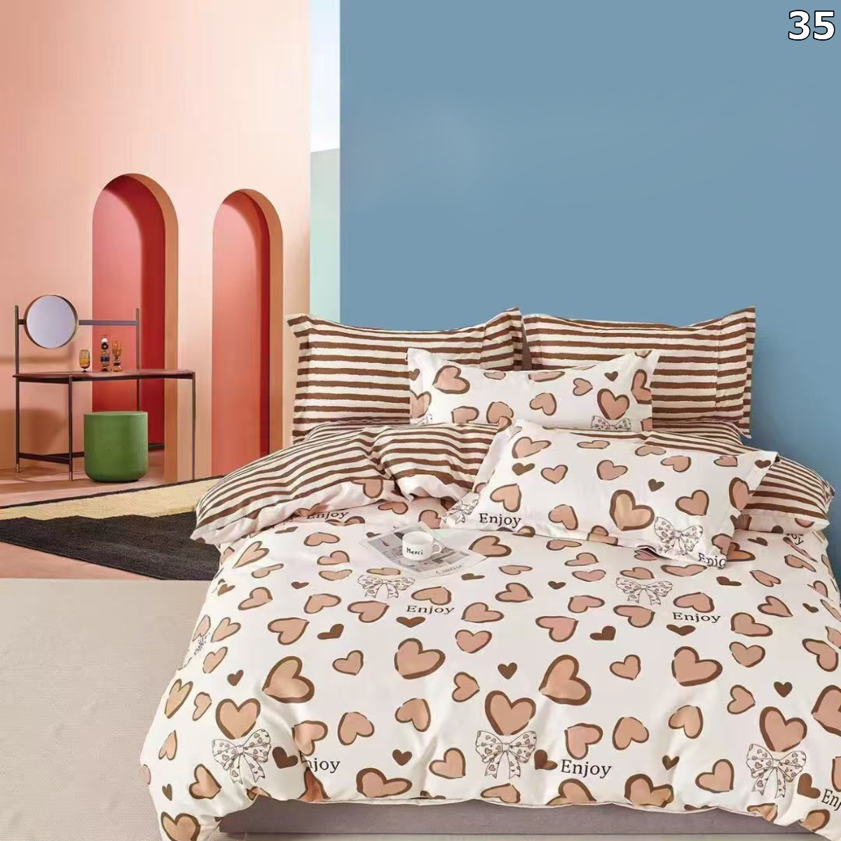 Posteljina 3-dijelna jednokrevetna - 40 dezena 35