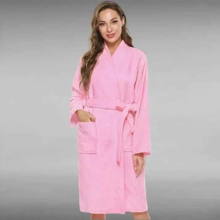 Kupaonski ogrtač UNI Roza