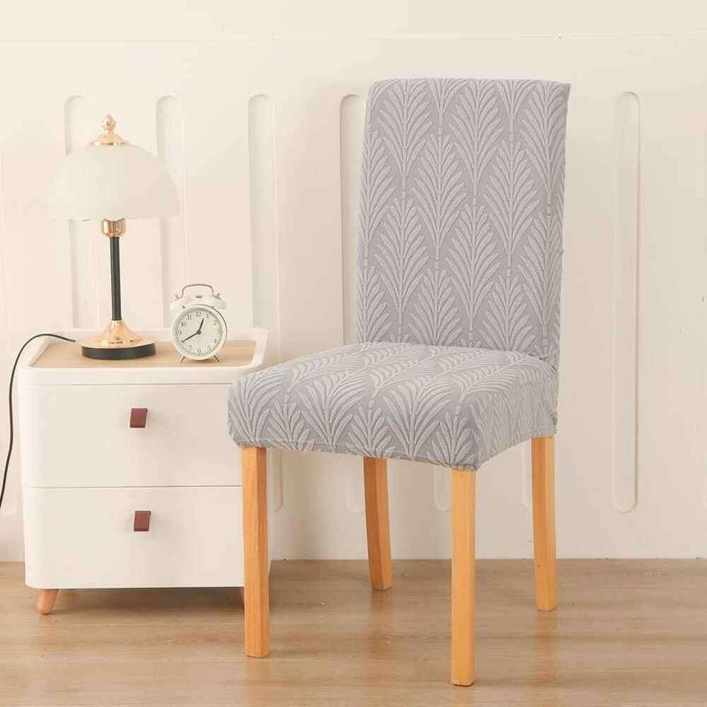 Navlake za stolice list - set 6 komada Siva