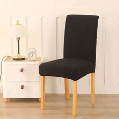 Navlake za stolice list - set 6 komada Crna