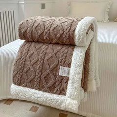 Lux-Soft deka od mikrovlakana Smeđa