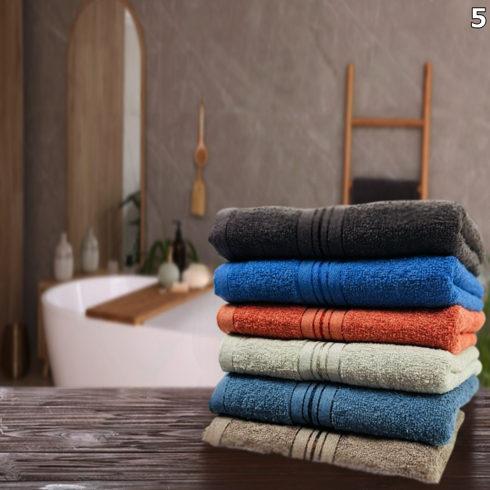 Set pamučnih ručnika 140x70 cm, 100x50 cm 5