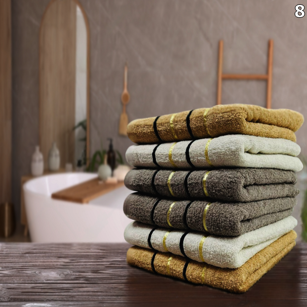 Set pamučnih ručnika 140x70 cm, 100x50 cm 8